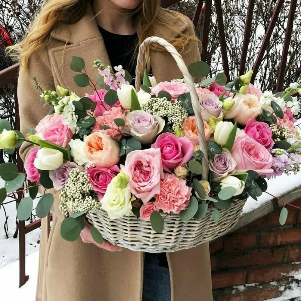 Корзина "Райский уголок"
