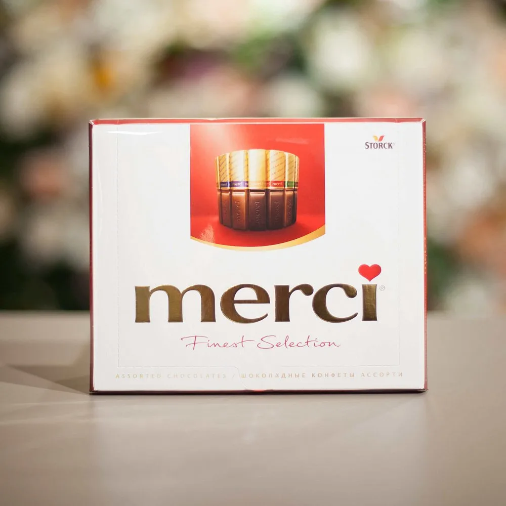 ШОКОЛАДНЫЕ КОНФЕТЫ MERCI