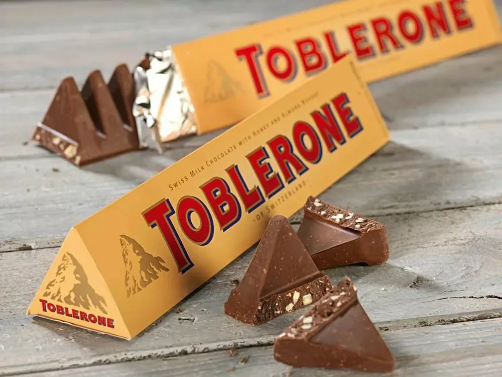 ШВЕЙЦАРСКИЙ ШОКОЛАД TOBLERONE