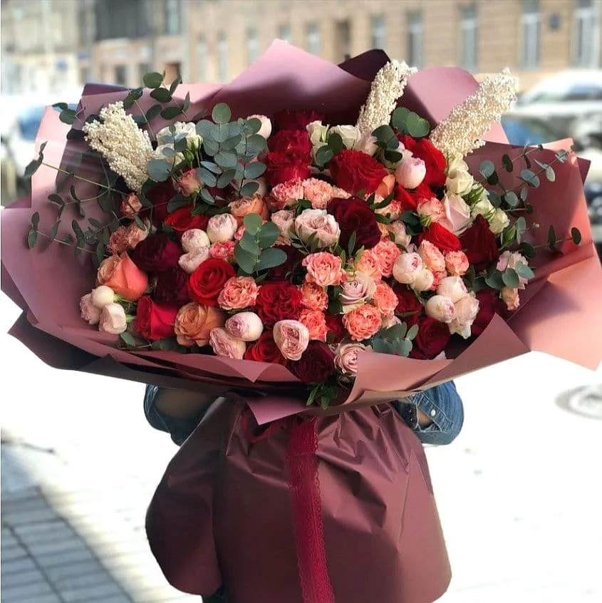 Букет "Горячий глинтвейн"