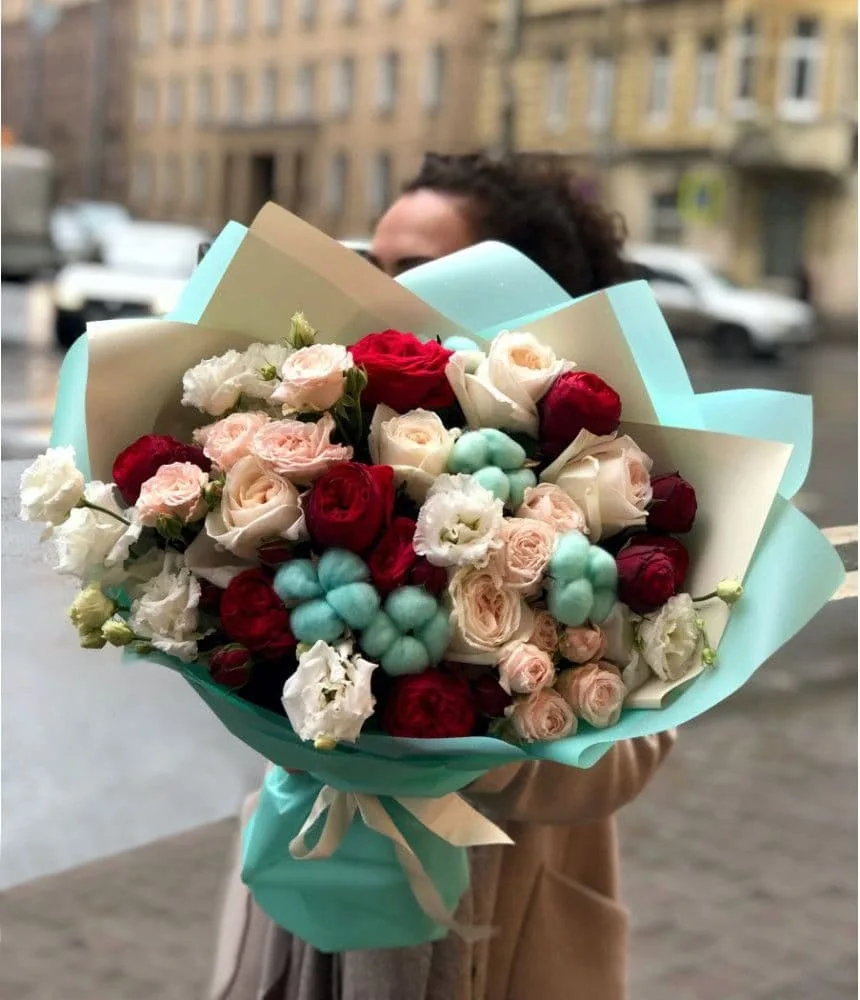 Букет "Зеленоглазка"