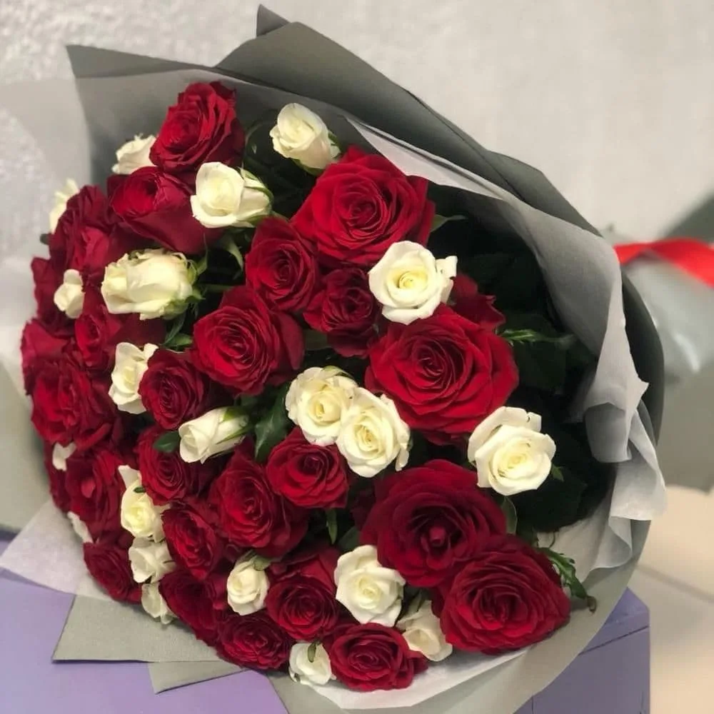 Букет из 101 розы